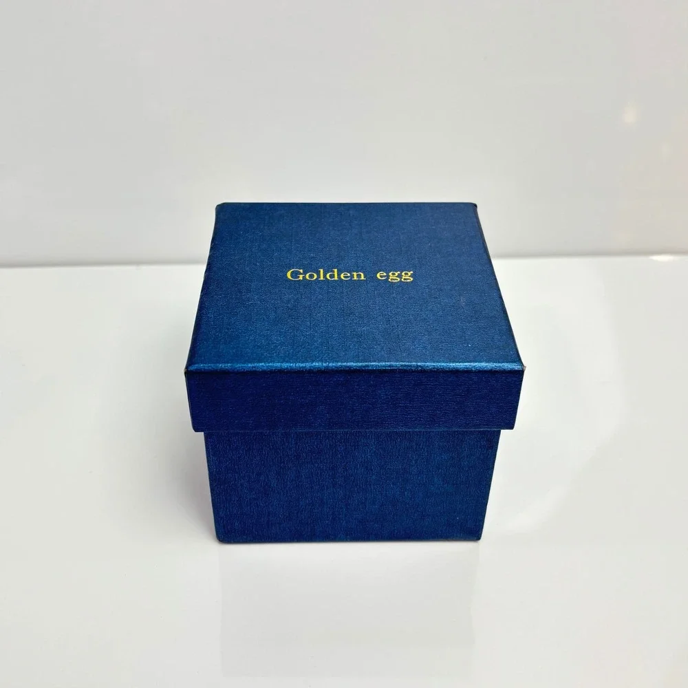 Golden Egg gold tone